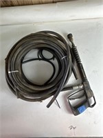 Excell pressure washer hose and gun