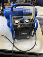 Kobalt Twin Stack 90psi 2 gallon air compressor