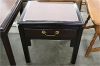 SKLAR PEPPLER TABLE WITH DRAWER 24"X20"X24"