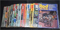 Rod Action Car 1970's Magazine Issues Lot