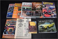 Vtg Lot Car Magazines + Muscle Cars & Iowa Book