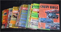 Vtg Lot Hot Chevy Bible Chevy Power Magazines Lot