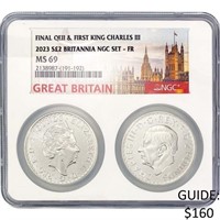 2023 FINAL QUEEN ELIZABETH II FIRST KING CHARLES