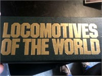 Locomotives of the world stamp collection book