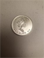 Keep Calm & Slave On Cannabis 1 oz Silver Round