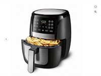 Gourmia 6Qt Digital Air Fryer with FryForce 360