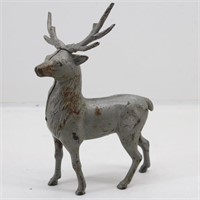 Vintage Cast Iron "Deer" Coin  Bank