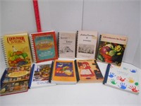 Selection of 10 Cook Books