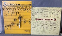 Scissor Displays- Fine Cutlery is Rough