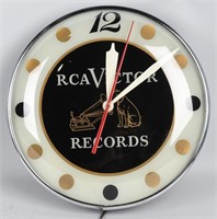 15" RCA VICTOR RECORDS PAM CLOCK