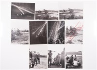 10 ORIGINAL WWII GERMAN FLAK PHOTOGRAPHS