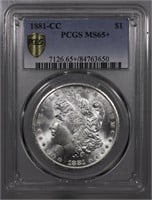 1881-CC Morgan Dollar PCGS MS65+ Carson City