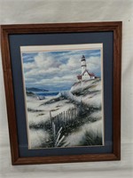 Signed Lighthouse Print
