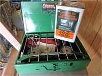 Coleman Cook Stove With Fuel