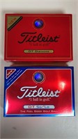 (2) NEW BOXES TITLEIST GOLF BALLS (24 BALLS)