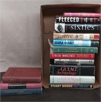 Box 14 Books - Hemingway, Patterson, Misc