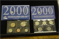 2000 P Uncirculated Mint Set With Quarters