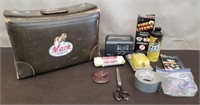 Vintage Mac Trucks Briefcase w/ Wind-Up Radio,
