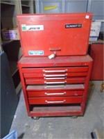 2Toolboxes Bottom one has one Drawer Missing