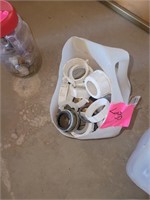 Compression rings and washers for faucets
