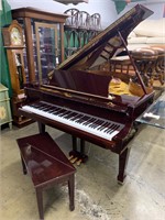 Weber 5' Baby Grand Piano with Bench
