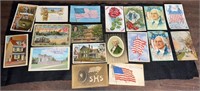 Patriotic Themed Post Cards