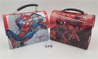 Two Spiderman Lunch Boxes 2002 & 2003