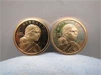 Pair of $1.00 Sacagawea Coins