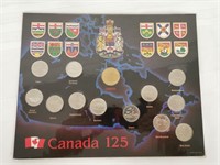 1992 Canada 125 Coin Set