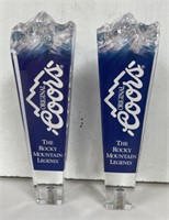 (CC) Coors Beer Tap Handles, 7 5/8In L, Bidding 2