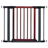 STEEL PET GATE GRAPHITE FRAME 29-38  X 39"