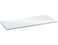 SLATWALL GLASS SHELVES 24 X 12"