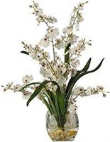 EARLY NATURAL DANCING LADY ORCHID SILK FLOWER