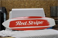 RED STRIPE ADVERTISING BOARD