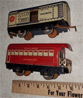 Vintage Toy Train Cars