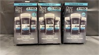 Dove Men + Care Clean 3 Packs Qty 3