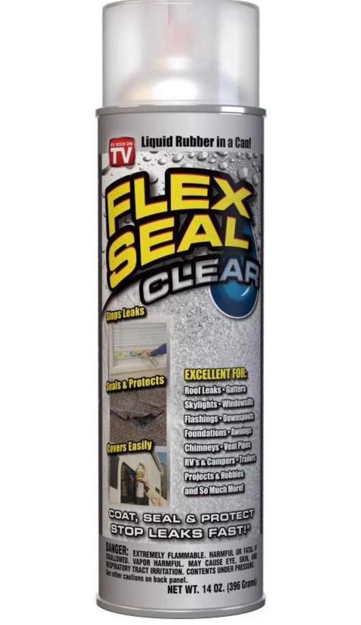 Msrp$40 Flex Seal, 14 oz, stop leaks