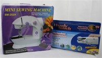 NIOB Mini Sewing Machine + Handy Stich Handheld po