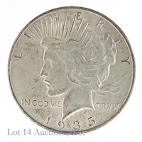 1935-S Silver Peace Dollar (BU)