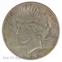 1934-S Silver Peace Dollar (EF+)