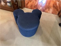 Famous Mickey Mouse shaped icon foot stool