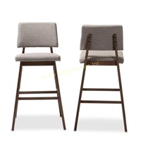 Baxton Studio $265 Retail 2Pk Colton Bar Stool,