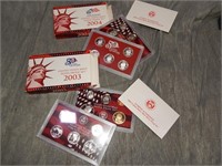 2003 & 2004 SILVER Proof Sets