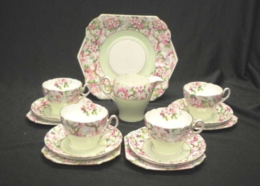 Shelley ' Maytime'  part tea set