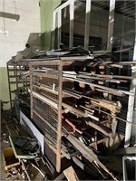 Steel Rack and Contents