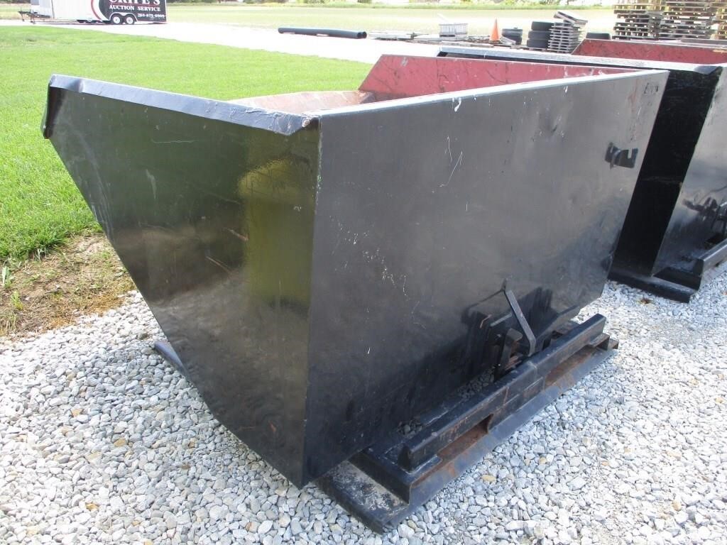 Forklift Hopper Dump Bin