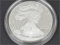 2021 W American Eagle 1 oz Proof Silver Coin