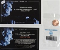 2019 W LINCOLN CENT GEM RED