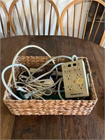 Basket of Power Cords