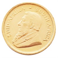 KRUGERRAND 1/10 OZ. GOLD COIN- 1982